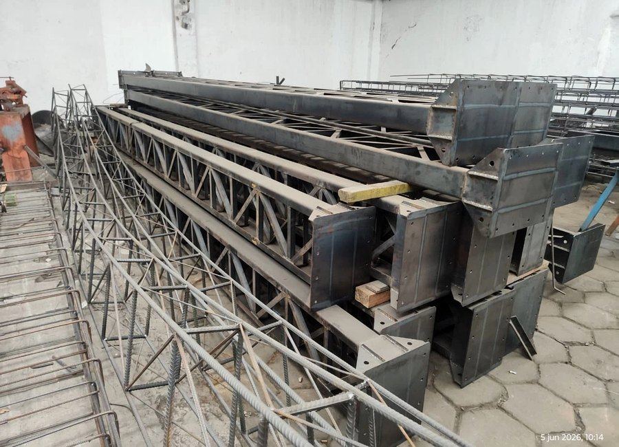 Estructuras reticuladas metálicas de caño